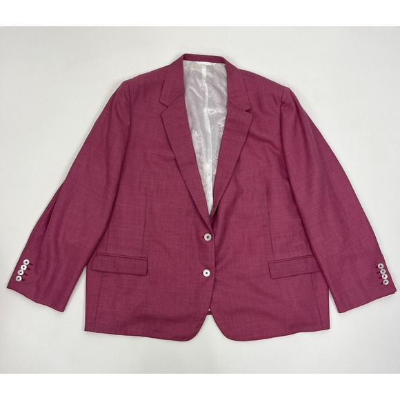 tom james Jackets & Blazers - Tom James Holland & Sherry Custom Blazer Pink Womens 56" Chest = 4X